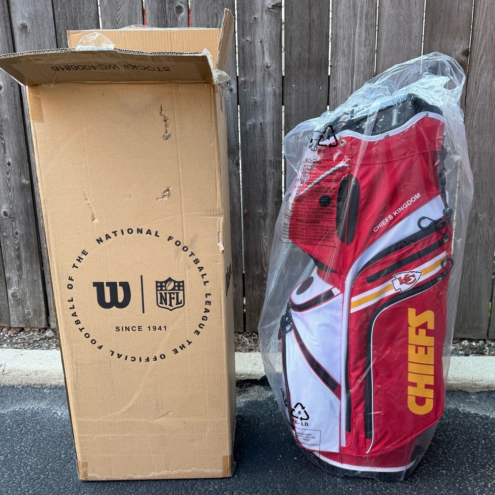 Kansas City Chiefs Golf Bag